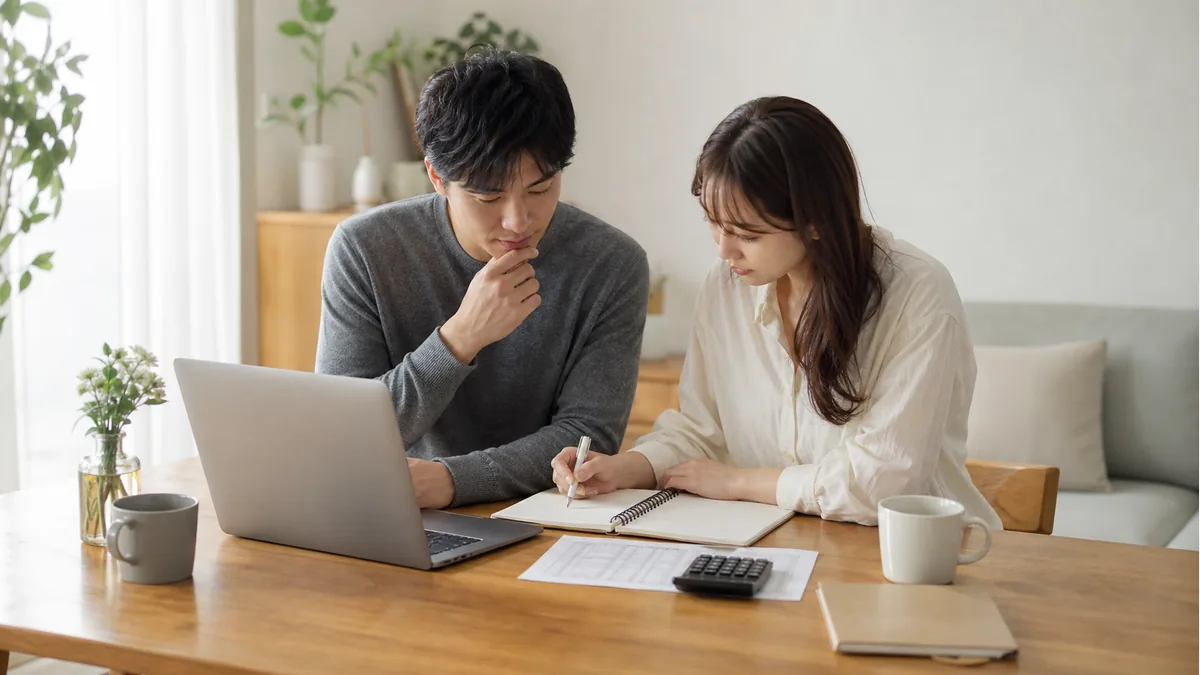 결혼 준비 예산표를 처음 만들 때 보는 기준 상담 전에 질문을 준비하는 장면